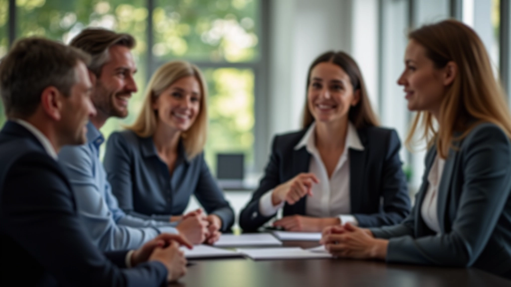 Diverse team in discussie met verschillende gelaatsuitdrukkingen over veranderingsproces